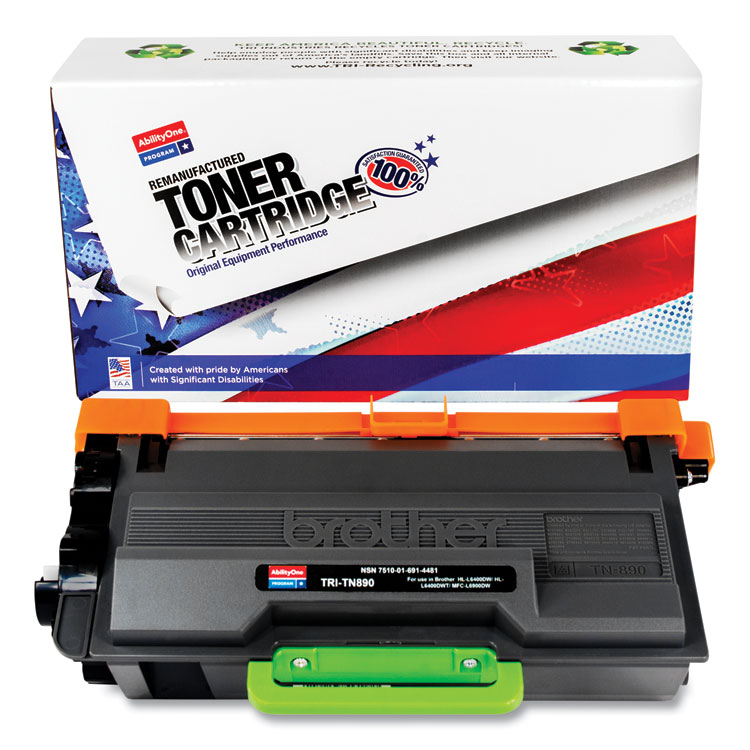 7510016914481 Remanufactured Tn890 Ultra High-Yield Toner, 20,000 Page-Yield, Black