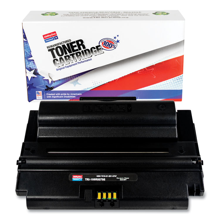 7510016915767 Remanufactured 108r00795 High-Yield Toner, 10,000 Page-Yield, Black