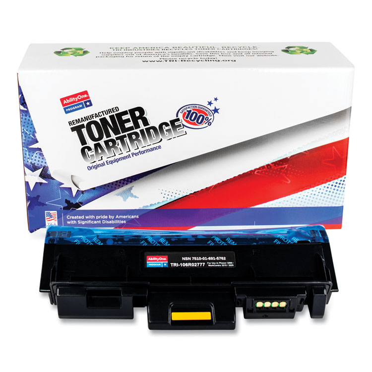 7510016915762 Remanufactured 106r02777 High-Yield Toner, 3,000 Page-Yield, Black