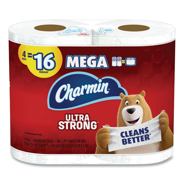 PGC04177PK Charmin® 04177PK Ultra Strong Bathroom Tissue, Septic Safe