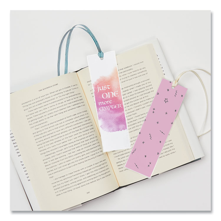 AVE73601 Avery® 73601 Clear SelfAdhesive Laminating Sheets, 3 mil, 9