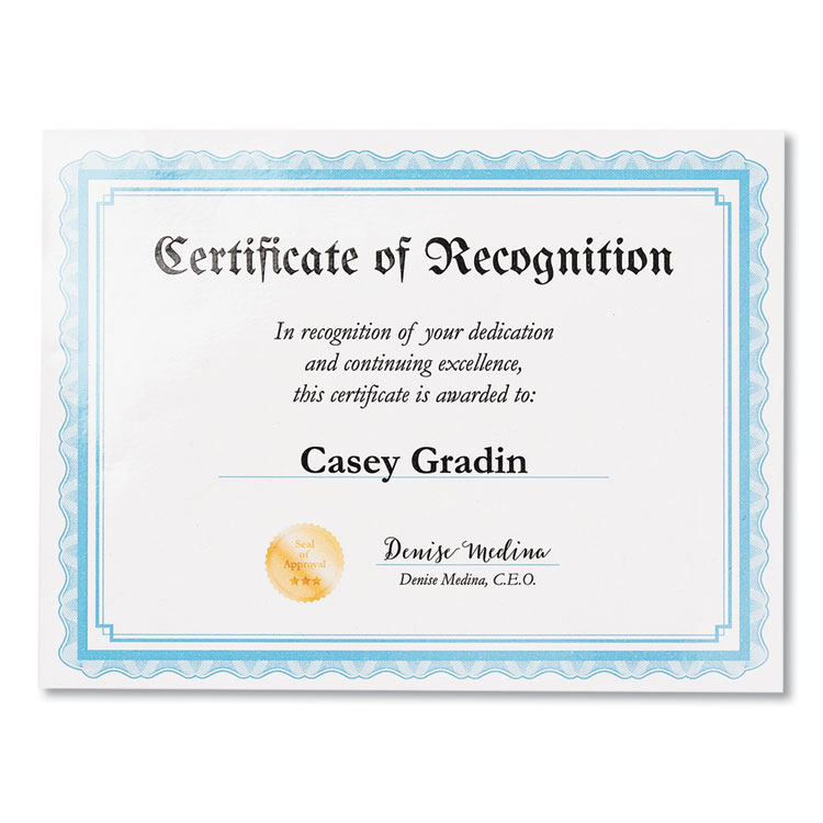 AVE73601 Avery® 73601 Clear SelfAdhesive Laminating Sheets, 3 mil, 9