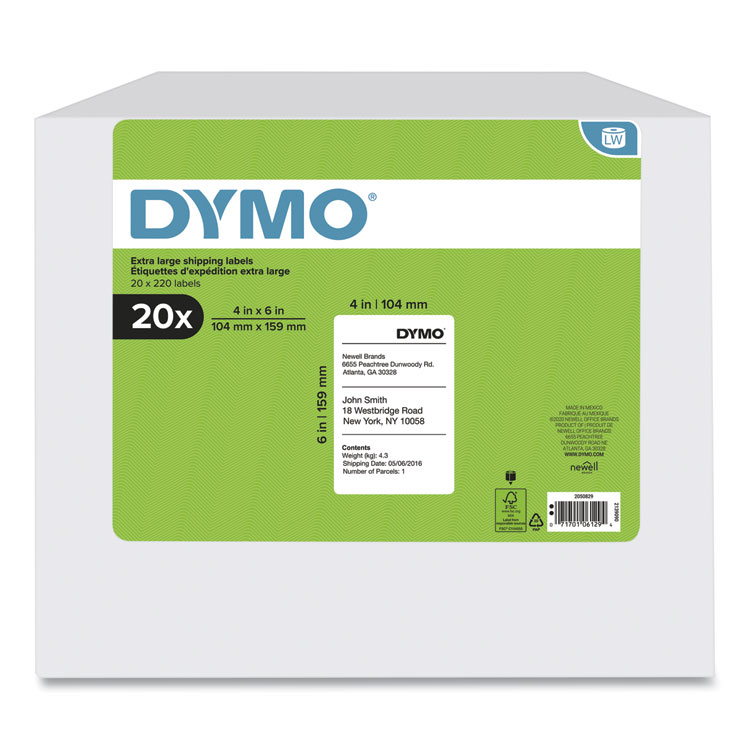 Dymo 30252 6 Pack