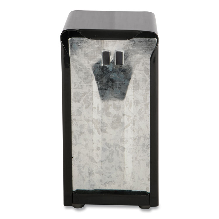San Jamar ABS Plastic Double Sided Bulk Straw Dispenser - 10L x 8W x 7  7/8H