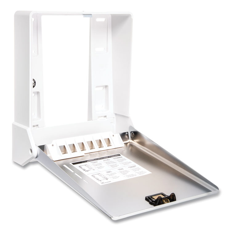 San Jamar T1950XC Chrome Mini C-Fold / Multi-Fold Towel Dispenser