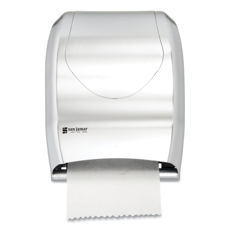13 1/4w x 4 5 San Jamar T451XC Perforated Roll Towel Dispenser for 11 Inch Roll 