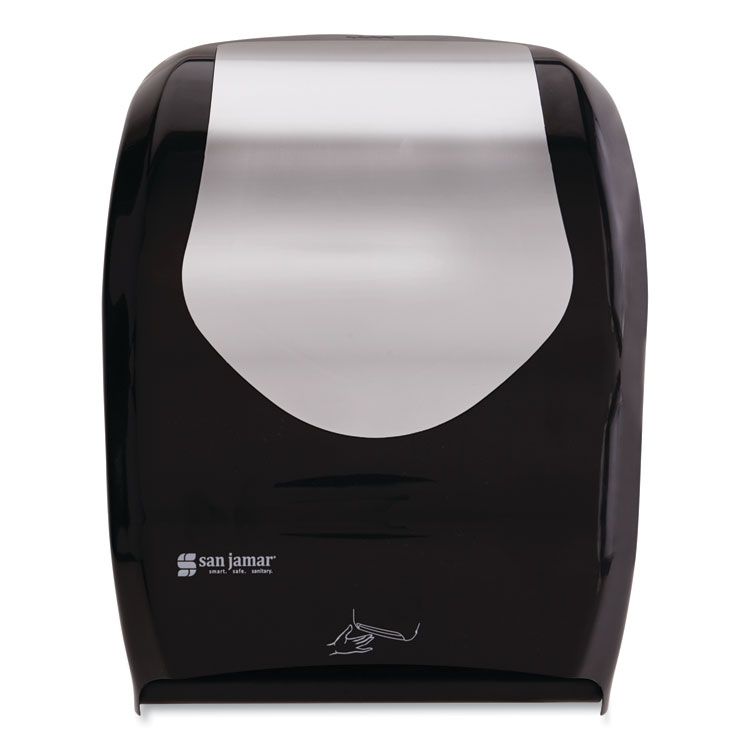 Smart Essence Commercial Electronic Paper Towel Dispenser in Black