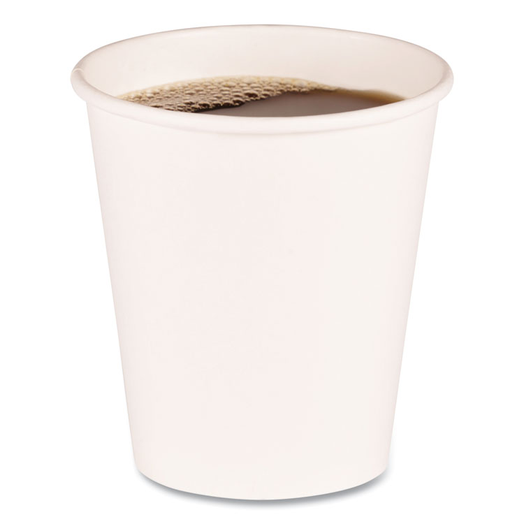 Solo 420W-2050 White Poly Paper Hot Cup - 20 oz. - 600/Case