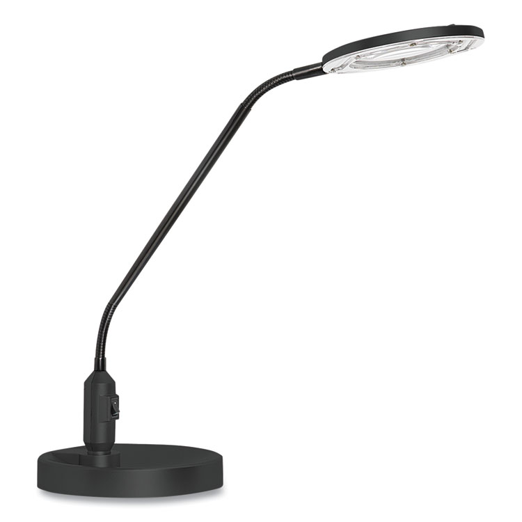 Realspace Architect Desk Lamp Adjustable 21 12 H BlackSilver