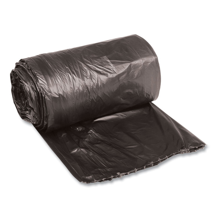 Hefty E85274 Ultra Strong Tall Kitchen & Trash Bags, 30Gal, 1.1 Mil, Black,  74/Box