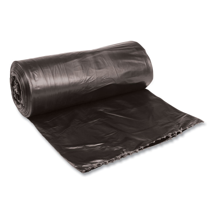 Heavy-Duty Trash Bags, 30 gal, 1.2 mil, 30.5 x 33, Black, 200