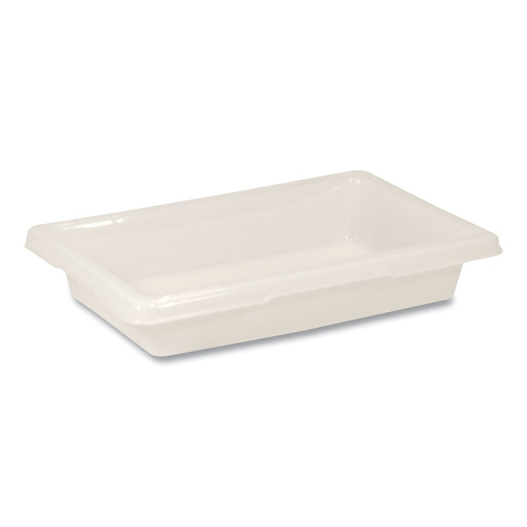 Rubbermaid® Commercial Food/Tote Boxes, 3.5 gal, 18 x 12 x 6, Clear, Plastic