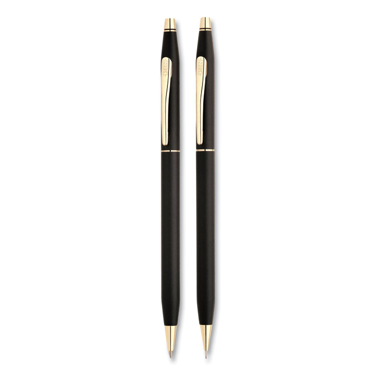 Cross Ballpoint Pen Refill, Medium Black, 2 per Card (8513-2)