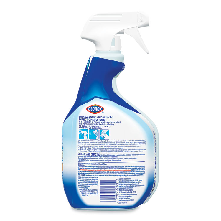 Comet Disinfecting Cleaner w/Bleach, 32 oz, Plastic Spray Bottle, Fresh  Scent, 6/Carton (75350)