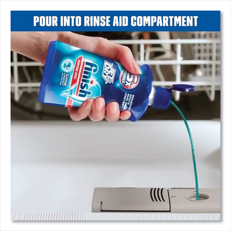 Finish Green Apple Jet-dry Rinse Aid Dishwasher And Drying Agent