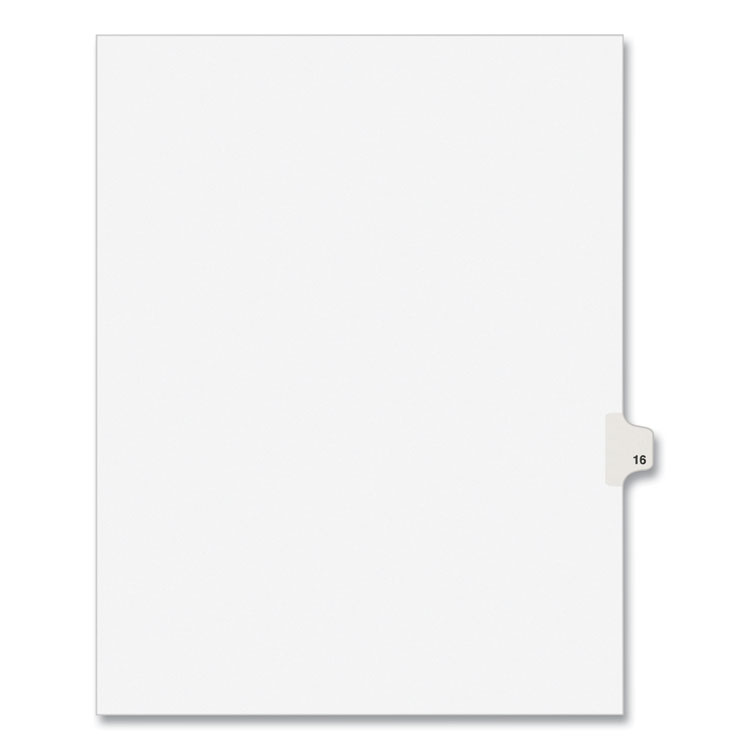 01019 Side Tabs Pack of 25 Premium Individual Tab Titles Avery Legal Dividers 19 Letter Size 