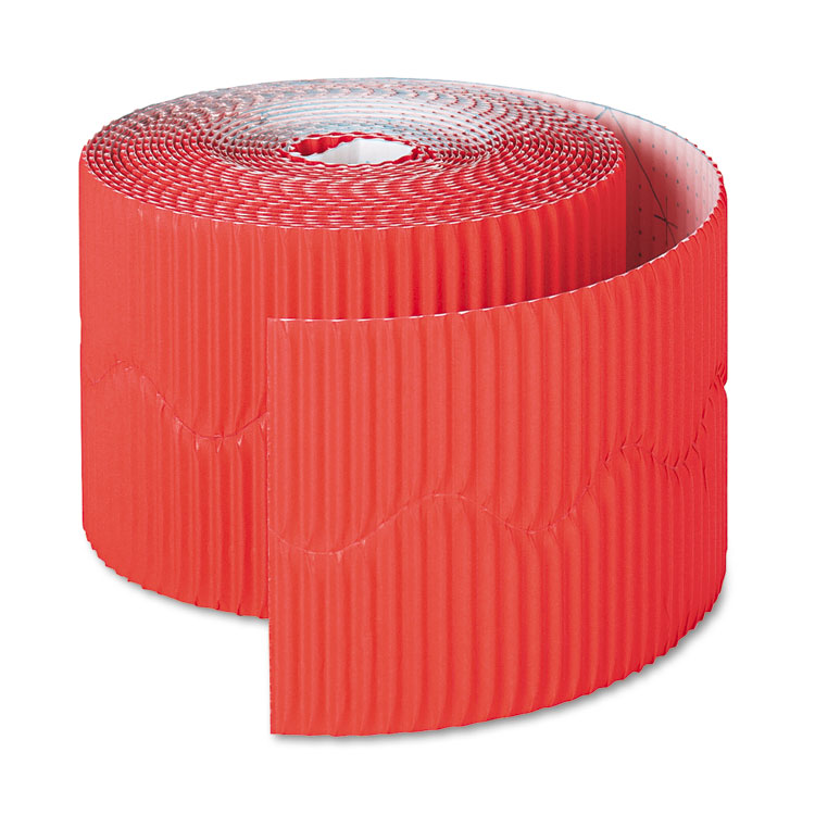 Picture of Bordette Decorative Border, 2 1/4" x 50' Roll, Flame Red