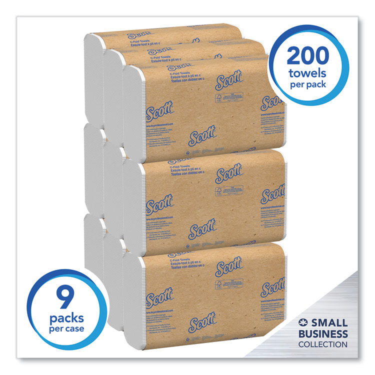 KCC03623 | Scott® 03623 Essential C-Fold Towels for Business ...