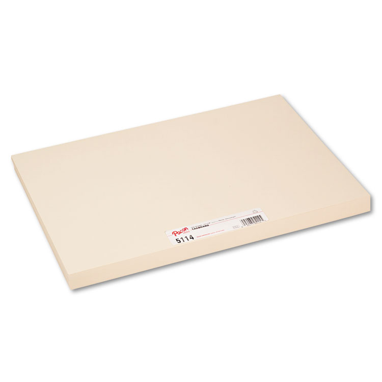 Picture of Heavyweight Tagboard, 18 x 12, Manila, 100/Pack