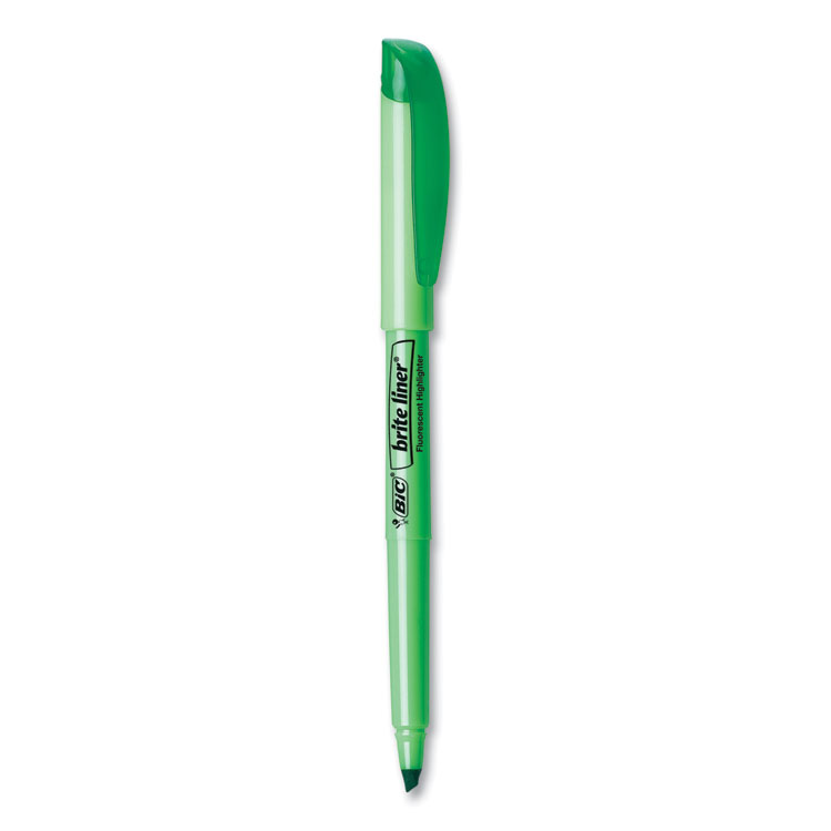 BICBLP51WASST - BIC Brite Liner Highlighter, Assorted, 5 Pack 