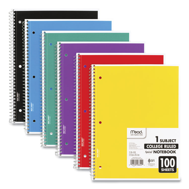 Five Star Personal Spiral Notebook, 1 Subject College Ruled Paper, Small  Size, 100 Sheets, 1 Ea