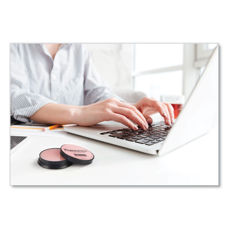 LEE12010 LEE 12010 Papercreme Fingertip Moistener, 0.38 oz, Coral, 3