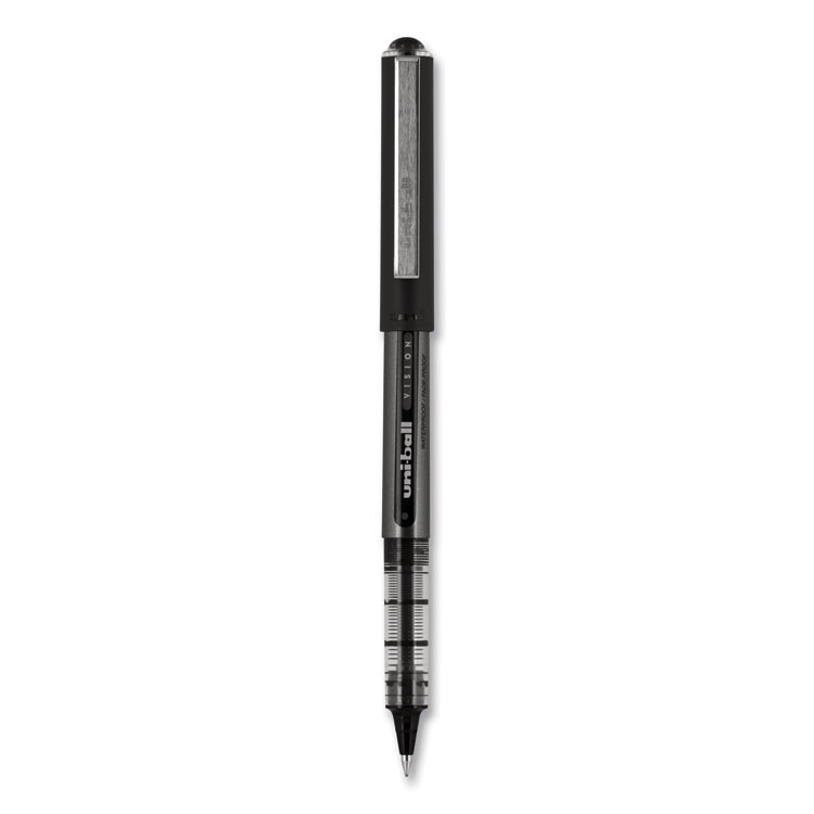 UBC33921, uniball® 33921 Jetstream Stick Ballpoint Pen, Bold 1 mm, Black  Ink, Black Barrel