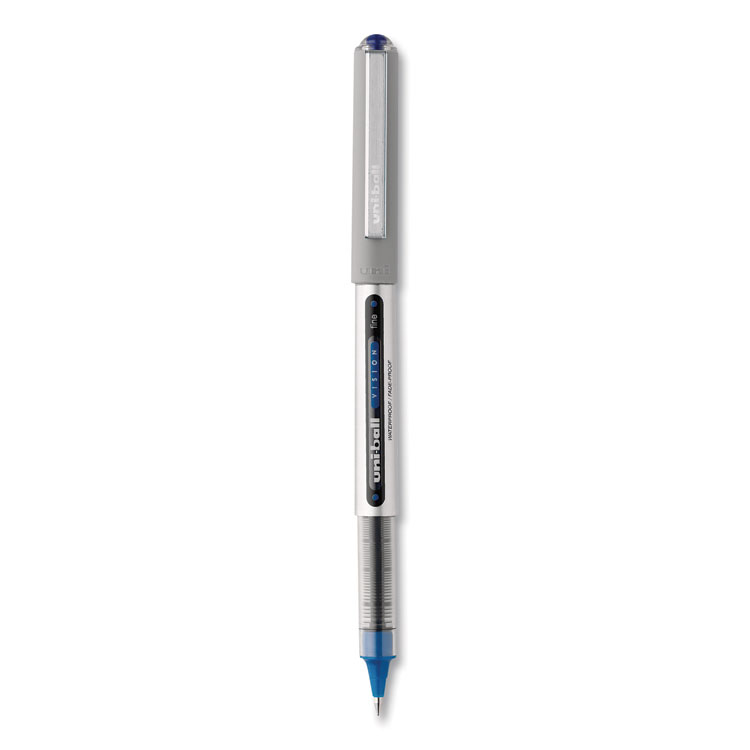 Uniball Roller Grip 12 Pack in Blue, 0.7mm Medium Rollerball Pens