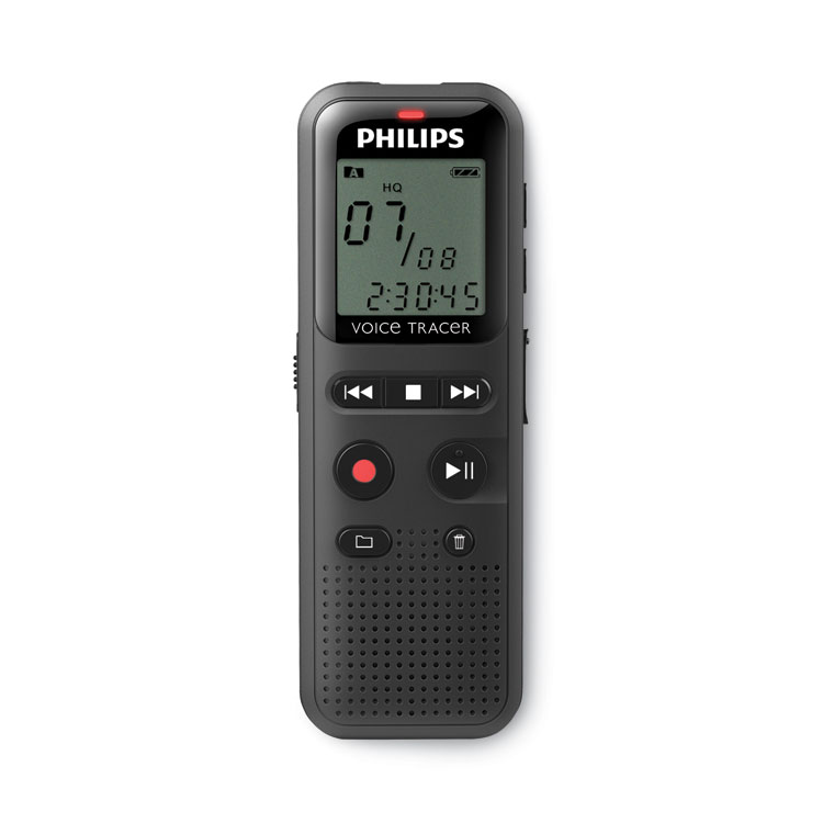 Philips Audio and Dictation Mini Cassette, 30 min (15 min x 2), 10/Pack