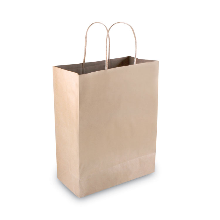 Large Kraft Brown Paper Grocery Bags (50 Count) 57lb by Stock Your Home