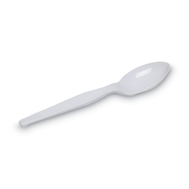 DXETM207 Dixie® TM207 Plastic Cutlery, Heavy Mediumweight Teaspoons