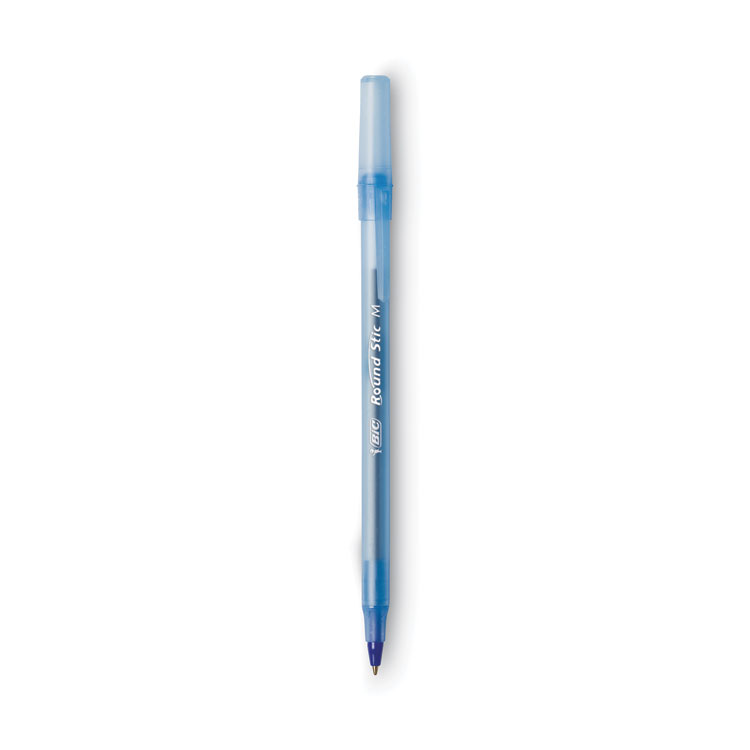 BIC Cristal Original Fine Ball Pens Fine Point (0.8 mm) - Assorted Colours,  Pouch of 10