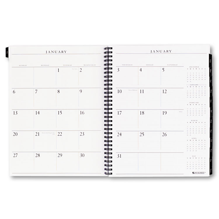 Picture of Executive Weekly/Monthly Planner Refill, 15-Minute, 8 1/4 x 10 7/8