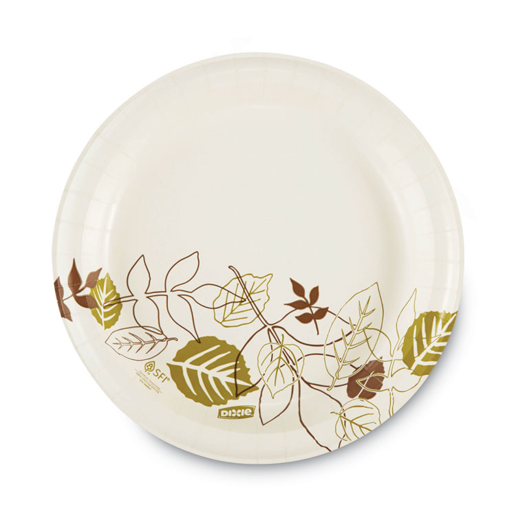 Dixie Ultra Pathways Heavy Weight 6.5 x 9 inch Oval Paper Platter