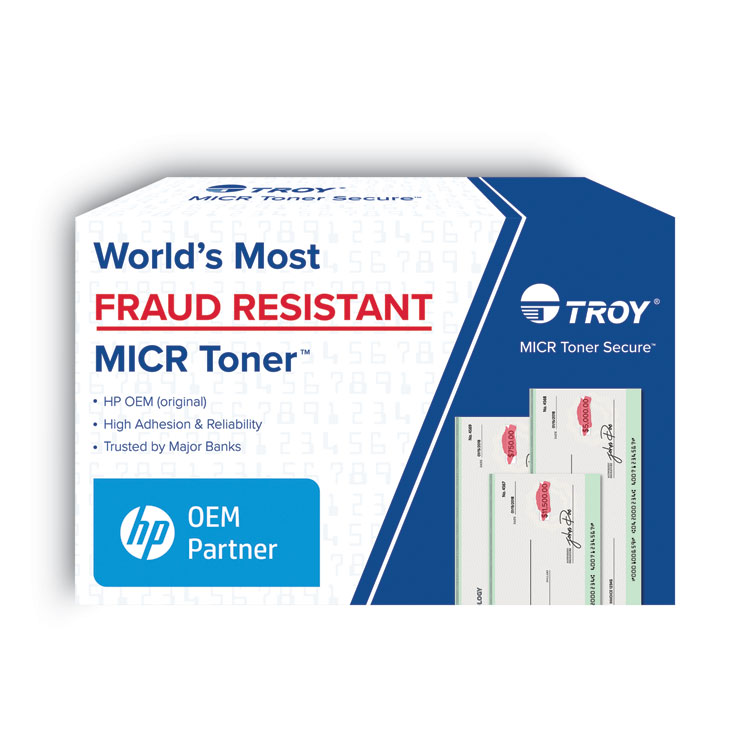 Troy Toner Secure Original MICR Standard Yield Laser Toner Cartridge - Alternative for Troy, HP CF258A - Black - 1 Pack