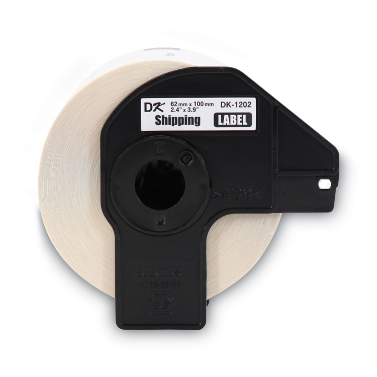 Aomya 4 Rolls DK-1201 Standard Address Shipping Label Compatible For BRO DK1201 29mm X 90mm (1-1/7 X 3-1/2) Die Cut 400 Labels With 4 Refillable Cartridge For QL Label Printer
