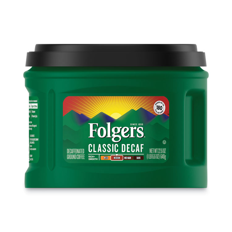 FOL00374EA Folgers® 00374EA Coffee, Classic Roast Decaffeinated