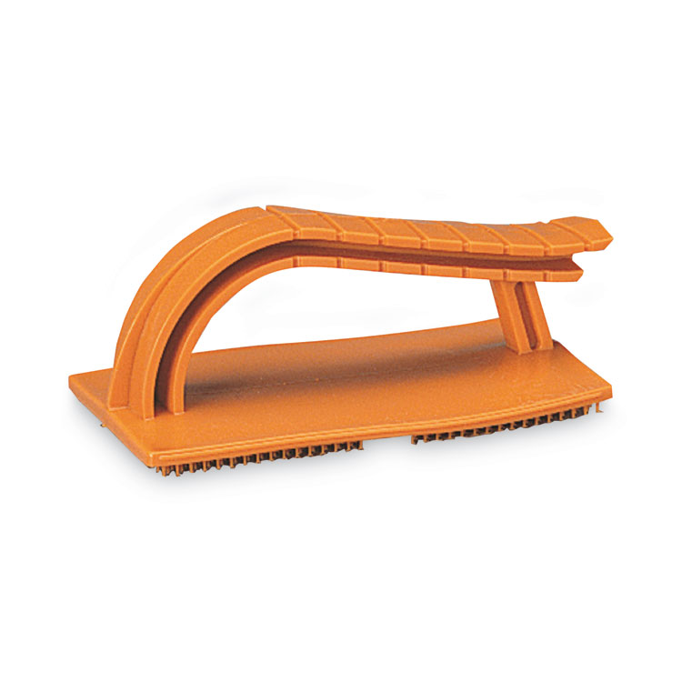 Standard Abrasives Easy Hand Pad Holder, 3.38 x 5.75, Orange