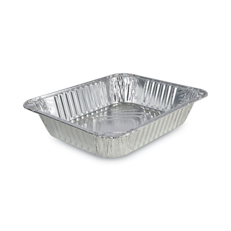 Heavy Duty Aluminum Foil Full Size Medium Pan 20.75 L X 12.8 W X