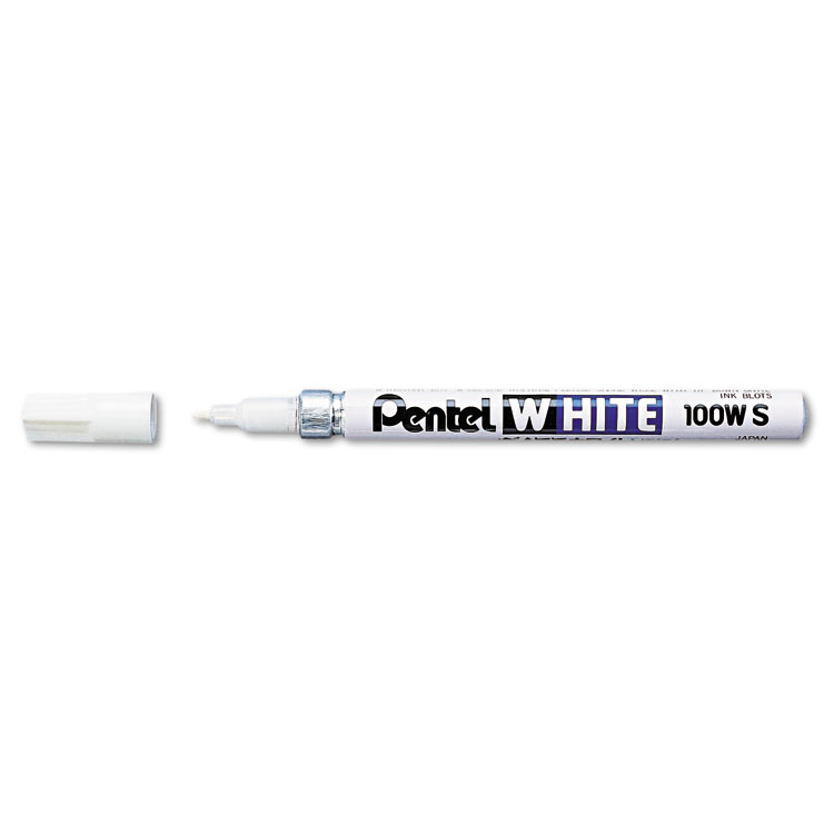 Picture of Permanent Marker, Fine Point, White