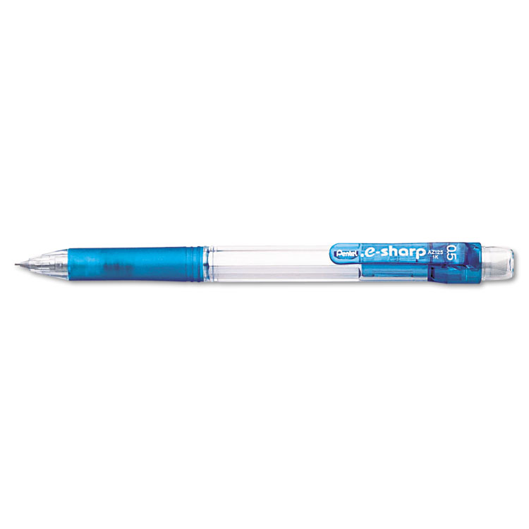 Picture of .e-Sharp Mechanical Pencil, .5 mm, Sky Blue Barrel