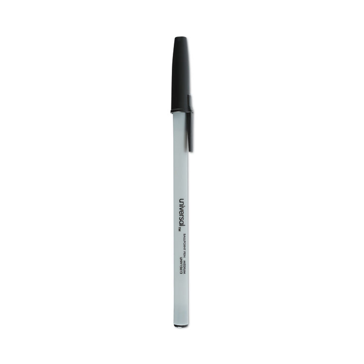 BIC® Intensity Marker Pens, Ultra-Fine Point, 0.5 mm, Black Barrel, Black  Ink, Pack Of 12 Pens