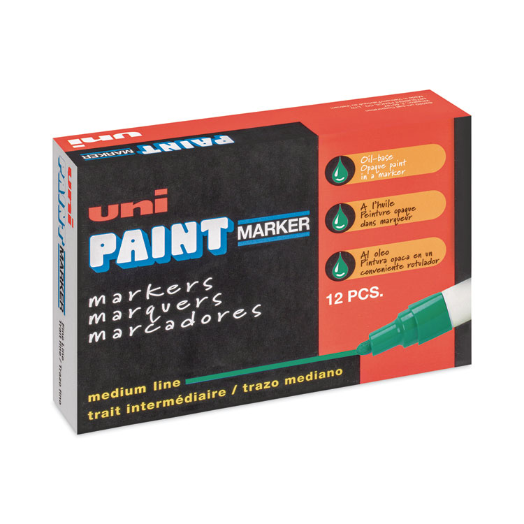 Uni-Paint Marker, Medium Point, Green