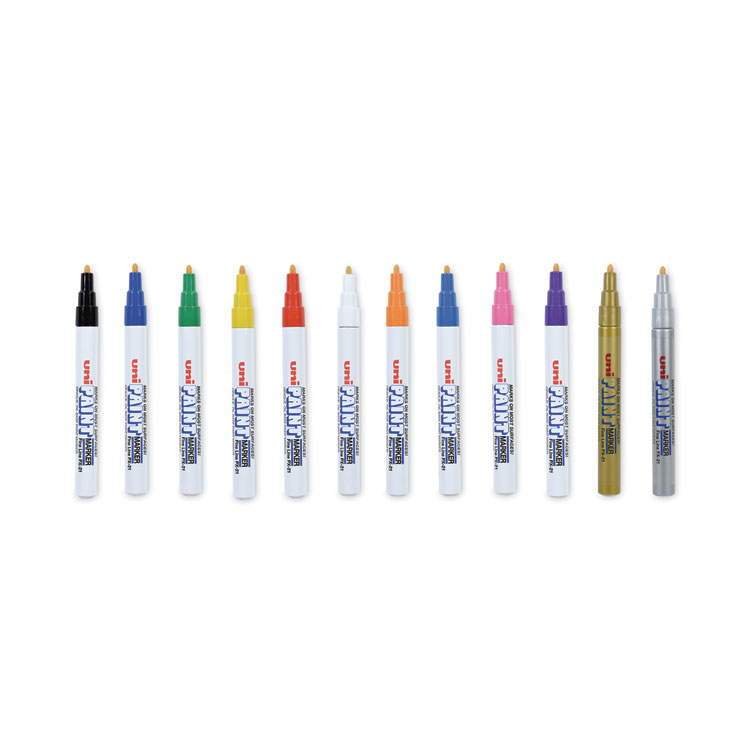 Cra-Z-Art Super Washable Markers, Broad Bullet Tip, Assorted Colors, 10/Set  (1000224)