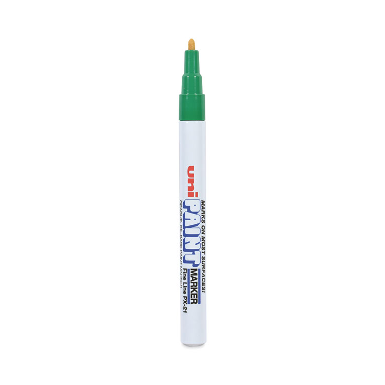 WHITE Oil Based paint marker Medium point permanent glass plastic Sharpie  35558