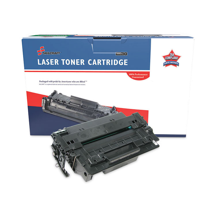 7510016961566 Remanufactured Q7551A (51A) Toner, 6,500 Page-Yield, Black