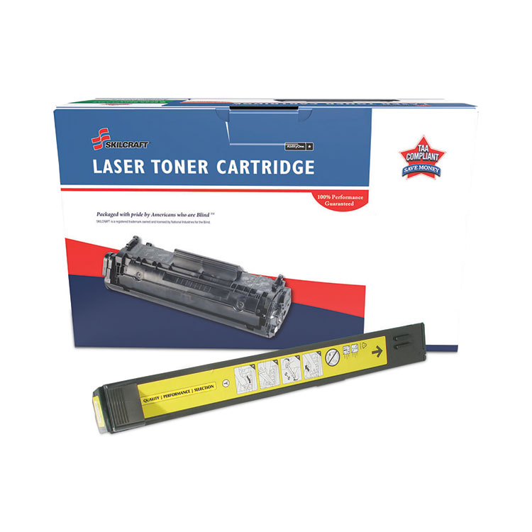 7510016962216 Remanufactured CB382A (824A) Toner, 21,000 Page-Yield, Yellow