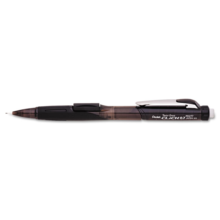 Picture of Pentel® Twist-Erase CLICK Mechanical Pencil, 0.7 mm, Black Barrel (PENPD277TA)