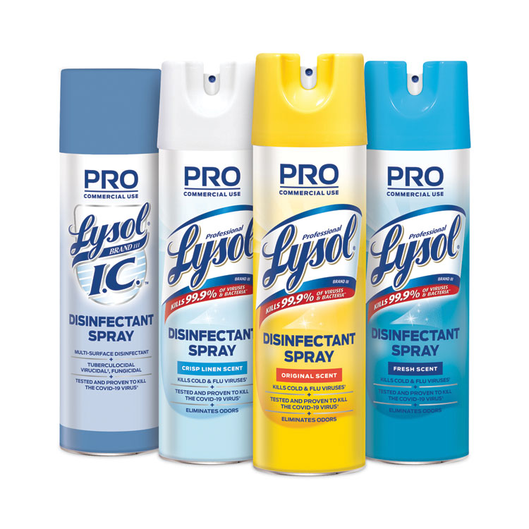 RAC04650CT Professional LYSOL® Brand 04650CT Disinfectant Spray, Original Scent, 19 oz Aerosol