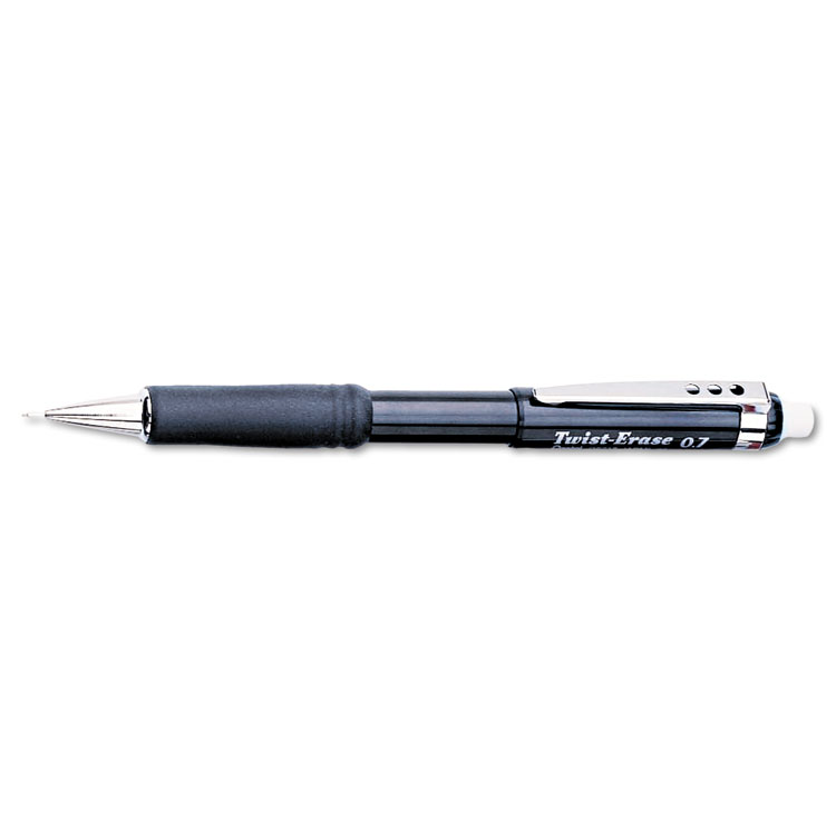 Picture of Twist-Erase III Mechanical Pencil, 0.7 mm, Black Barrel